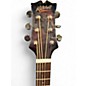 Used Mitchell MX430QAB Black Burst Acoustic Electric Guitar