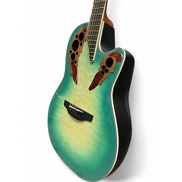 Used Ovation CE44X 9B MINT BURST Acoustic Electric Guitar