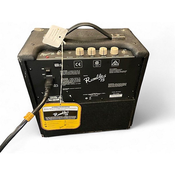 Used Fender Rumble 15 V2 15W 1X8 Bass Combo Amp