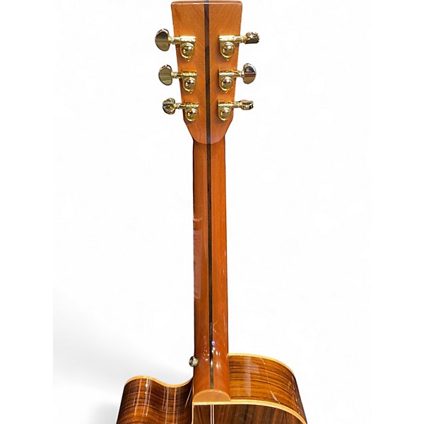 Used Zager ZAD9000MCE Natural Acoustic Electric Guitar