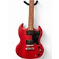 Used Epiphone SG Special Bolt On Crimson Red Trans Solid Body Electric Guitar
