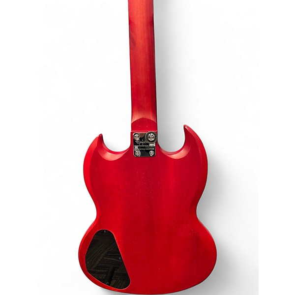 Used Epiphone SG Special Bolt On Crimson Red Trans Solid Body Electric Guitar