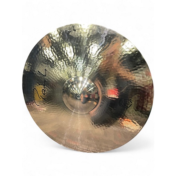 Used Paiste 22in Signature Reflector Nicko McBrain "Powerslave" Bell Ride Cymbal