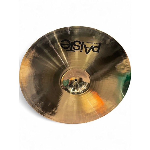 Used Paiste 22in Signature Reflector Nicko McBrain "Powerslave" Bell Ride Cymbal