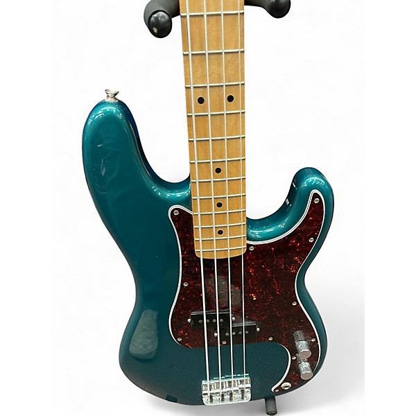 Used Fender Player Precision Bass Ocean Turquoise Electric Bass Guitar