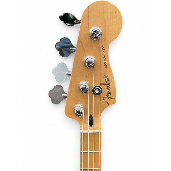 Used Fender Player Precision Bass Ocean Turquoise Electric Bass Guitar
