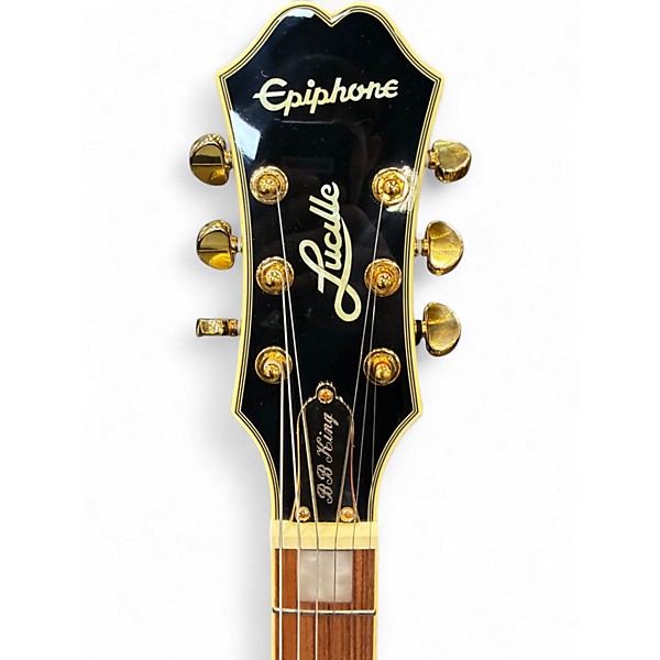 Used Epiphone BB King Lucille BLACK Hollow Body Electric Guitar