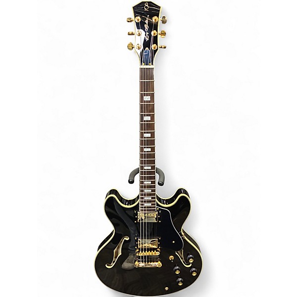 Used Sire LARRY CARLTON #7 BLACK Hollow Body Electric Guitar