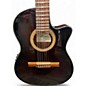 Used Ibanez GA35TCCE-DVS DARK VIOLIN SUNBURST Classical Acoustic Electric Guitar