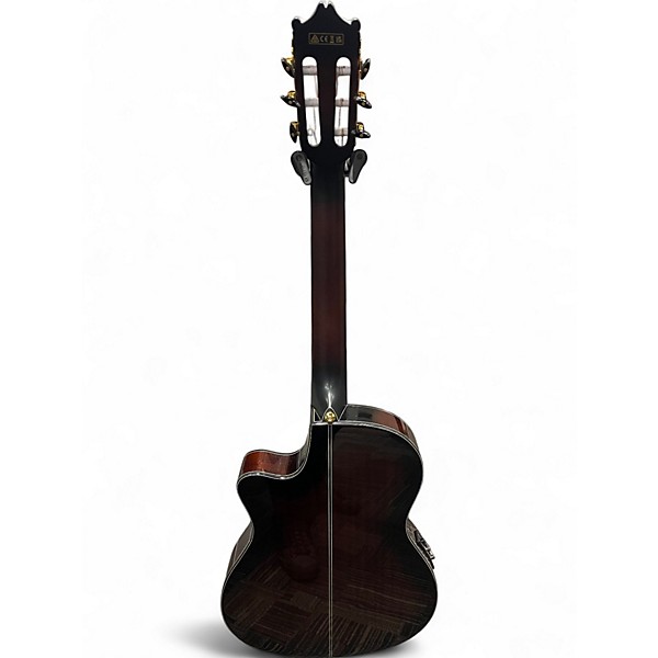 Used Ibanez GA35TCCE-DVS DARK VIOLIN SUNBURST Classical Acoustic Electric Guitar