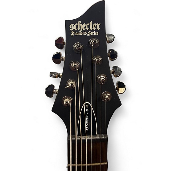 Used Schecter Guitar Research Omen 8 Walnut Solid Body Electric Guitar