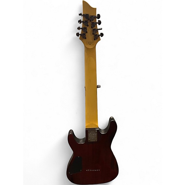 Used Schecter Guitar Research Omen 8 Walnut Solid Body Electric Guitar