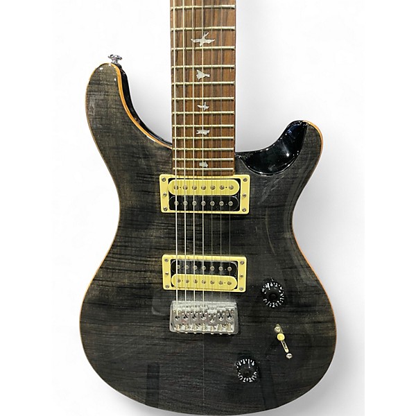 Used PRS SE sVn Trans Black Solid Body Electric Guitar