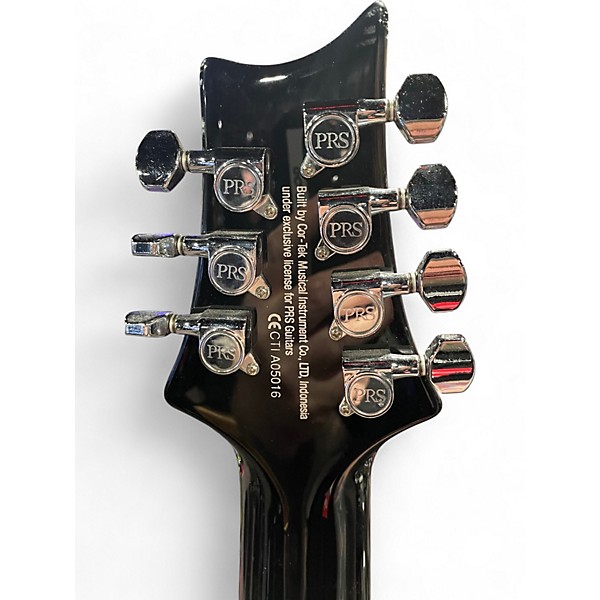 Used PRS SE sVn Trans Black Solid Body Electric Guitar