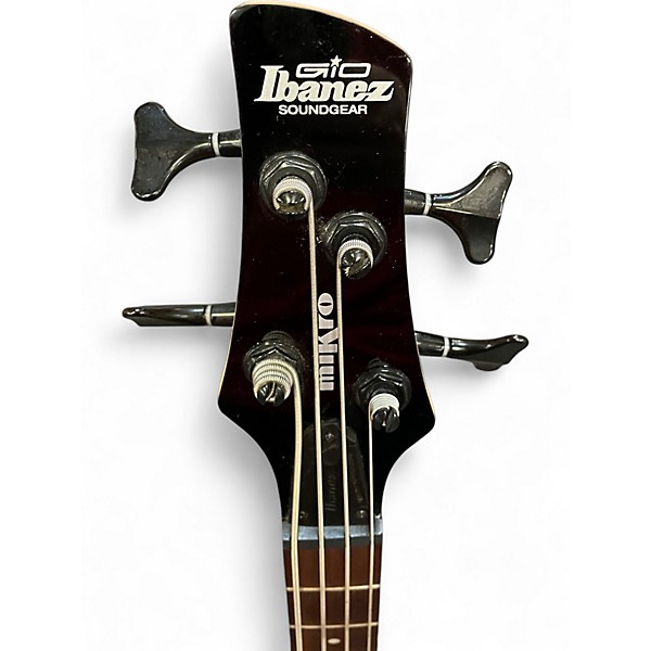 Used Ibanez GSRM20 Mikro Short Scale Walnut Electric Bass Guitar
