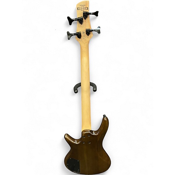 Used Ibanez GSRM20 Mikro Short Scale Walnut Electric Bass Guitar