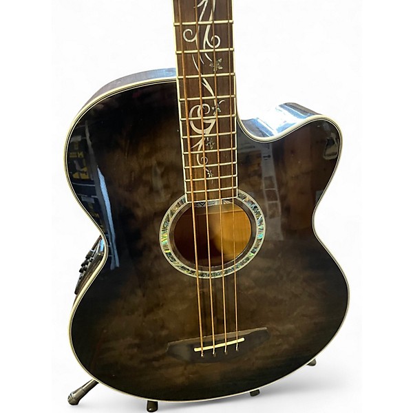 Used Michael Kelly MKD4FSBSFR SMOKEBURST Acoustic Bass Guitar