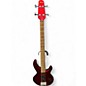 Used Aria PRO II Candy Apple Red Electric Bass Guitar thumbnail