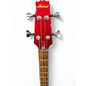 Used Aria PRO II Candy Apple Red Electric Bass Guitar