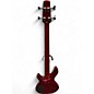Used Aria PRO II Candy Apple Red Electric Bass Guitar