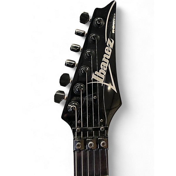 Used Ibanez RG220 B SILVER Solid Body Electric Guitar