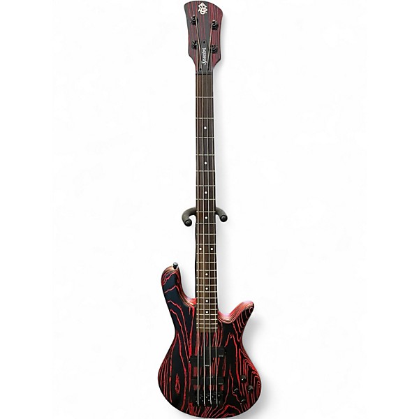 Used Spector NS Pulse 4 Red Electric Bass Guitar