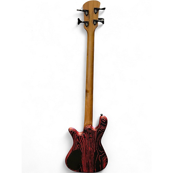 Used Spector NS Pulse 4 Red Electric Bass Guitar