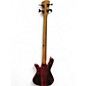 Used Spector NS Pulse 4 Red Electric Bass Guitar