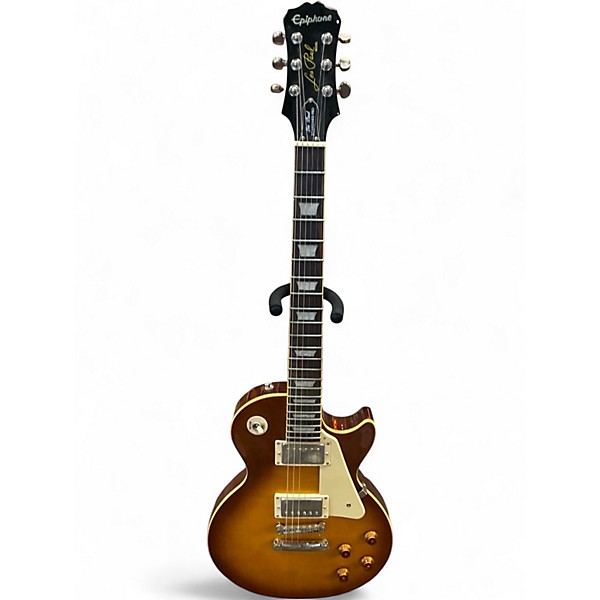 Used Epiphone Les Paul Traditional Pro Honey Burst Solid Body Electric Guitar