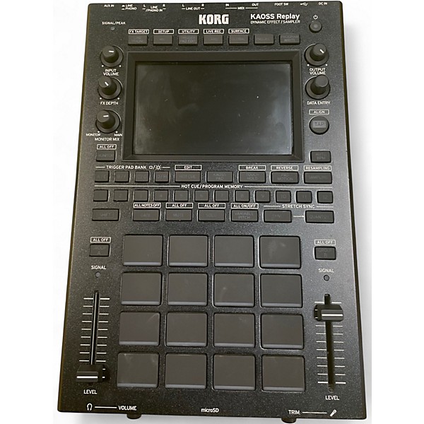 Used KORG kaoss replay Digital Mixer