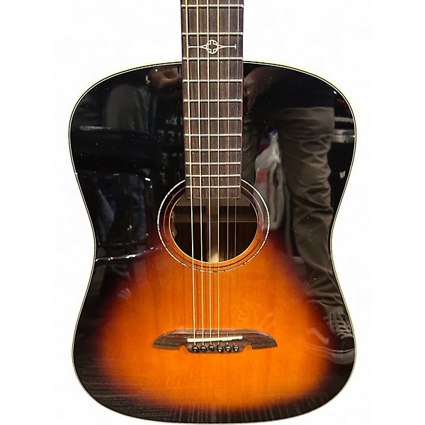 Used Alvarez mdr70esb 2 Color Sunburst Acoustic Electric Guitar