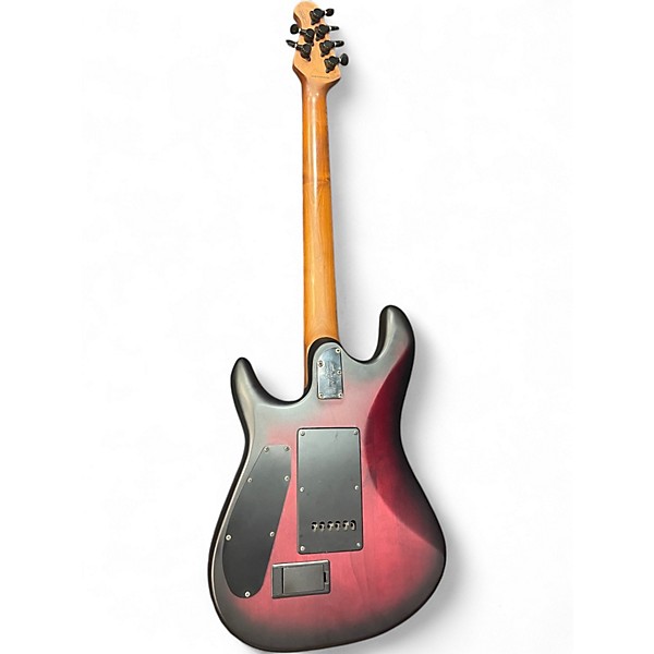 Used Sterling by Music Man JASON RICHARDSON SCARLET BURST Solid Body Electric Guitar