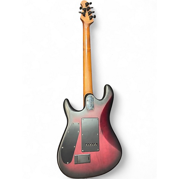 Used Sterling by Music Man JASON RICHARDSON SCARLET BURST Solid Body Electric Guitar