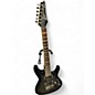 Used Ibanez S571DXQM Trans Black Solid Body Electric Guitar