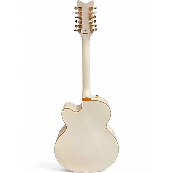 Used Gretsch Guitars G5022CWFE-12 Rancher Falcon Olympic White 12 String Acoustic Electric Guitar