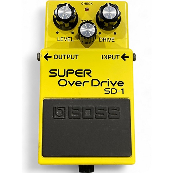 Used BOSS SD1 Super Overdrive Effect Pedal