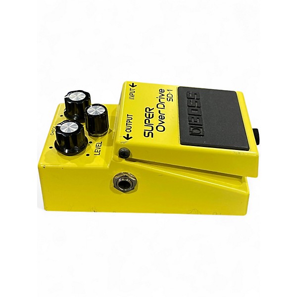 Used BOSS SD1 Super Overdrive Effect Pedal
