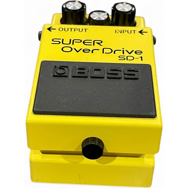 Used BOSS SD1 Super Overdrive Effect Pedal