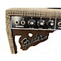 Used Fender Deluxe Reverb Chilewich Bark Tweed Tube Guitar Combo Amp