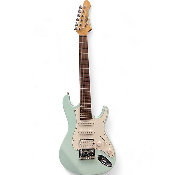Used Mitchell TD100 Short Scale BABY BLUE Solid Body Electric Guitar