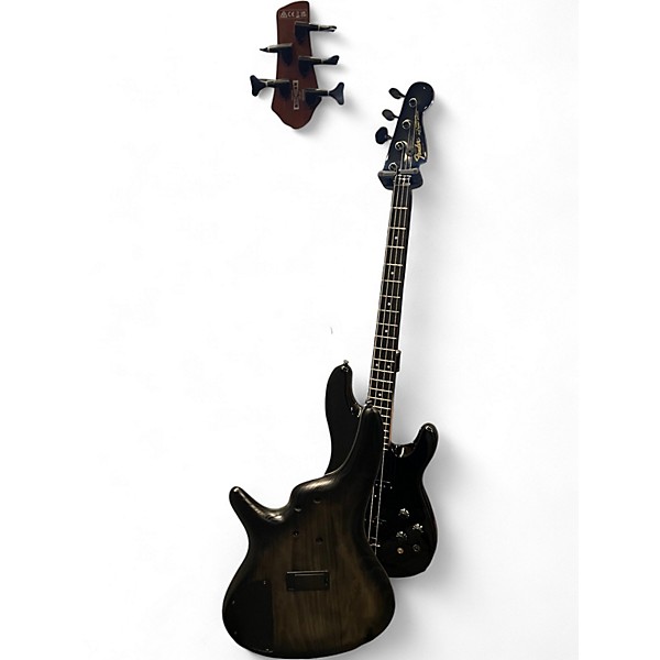 Used Ibanez SR605 5 String BLACK STAINED BURST Electric Bass Guitar