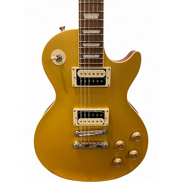 Used Epiphone Les Paul Traditional Pro IV Gold Solid Body Electric Guitar