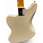 Used Squier Jazzmaster J Mascis Signature Cream Solid Body Electric Guitar