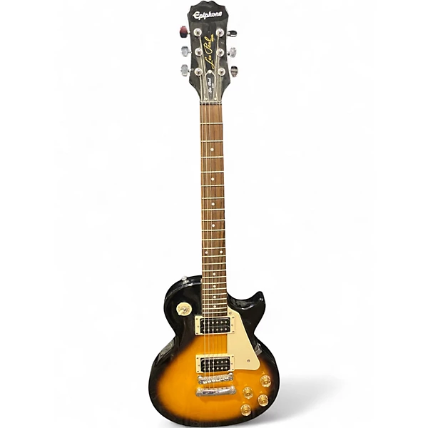 Used Epiphone Les Paul 100 Bolt On 2 Color Sunburst Solid Body Electric Guitar