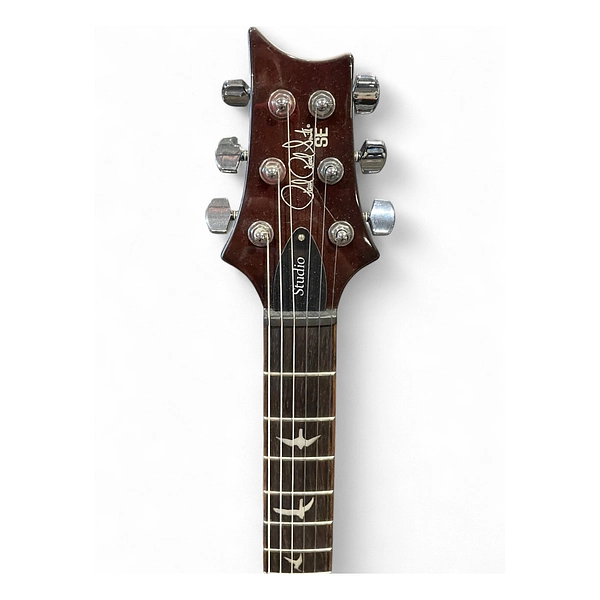 Used PRS SE STUDIO ORANGE TIGER SMOKE BURST Solid Body Electric Guitar