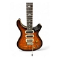 Used PRS SE STUDIO ORANGE TIGER SMOKE BURST Solid Body Electric Guitar