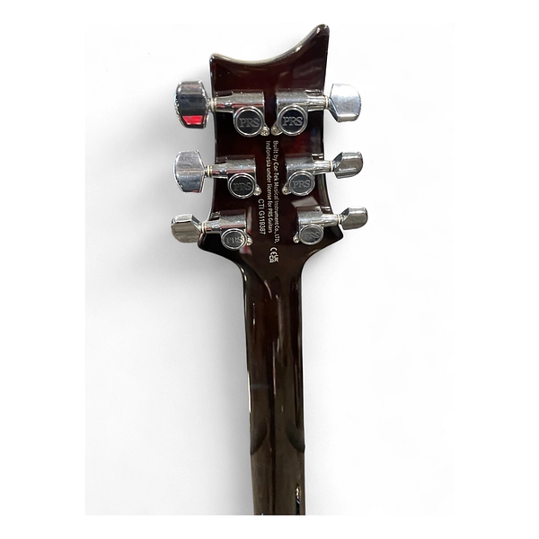 Used PRS SE STUDIO ORANGE TIGER SMOKE BURST Solid Body Electric Guitar