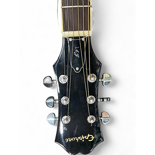 Used Epiphone AJ200 Natural Acoustic Guitar