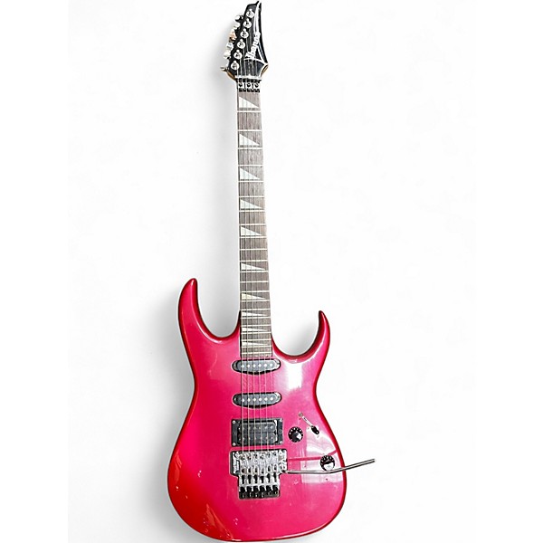 Vintage 1989 Ibanez EX360 Red Solid Body Electric Guitar