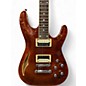 Used Schecter Guitar Research C1 E/A Modded Natural Hollow Body Electric Guitar